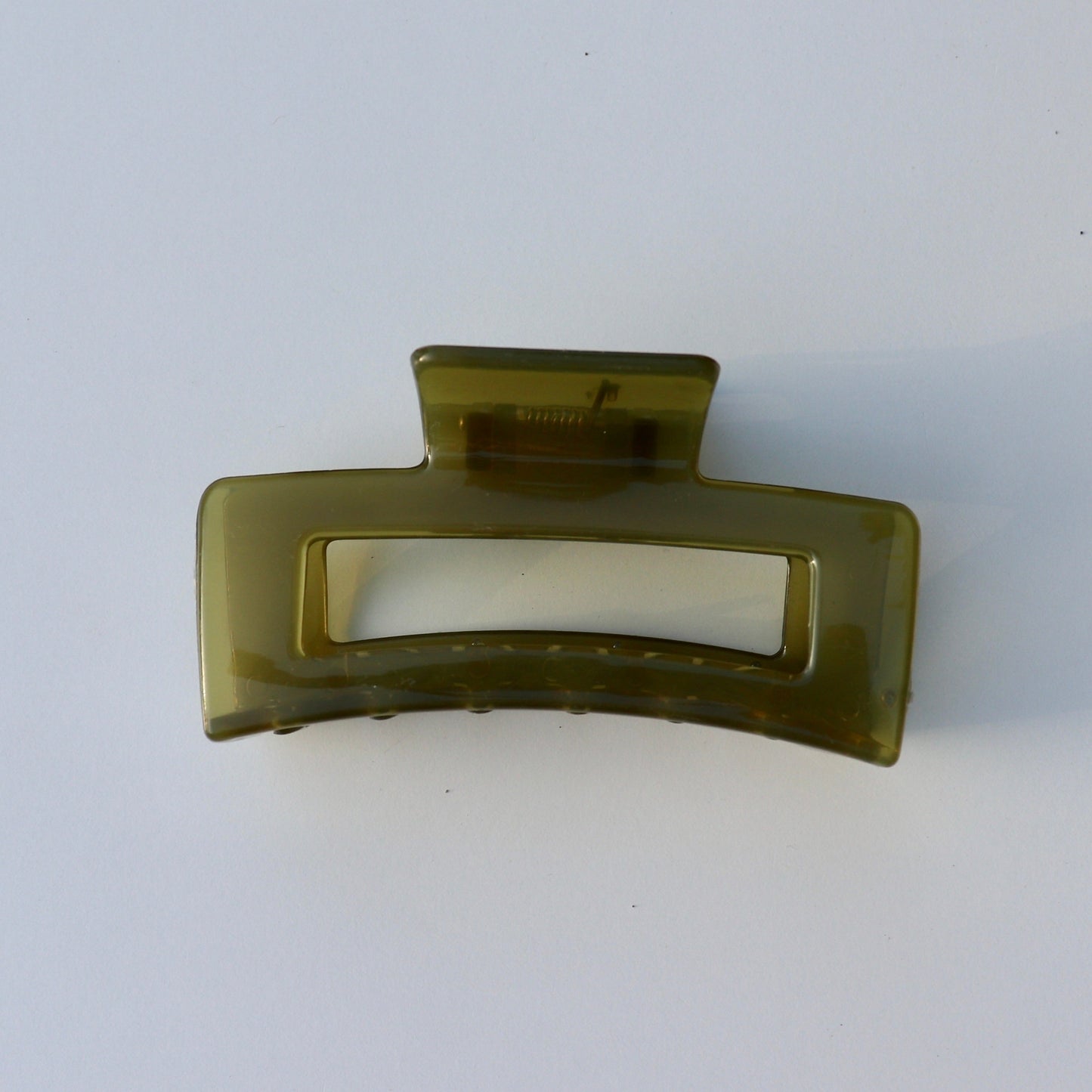 Clear Rectangle Hair Clip