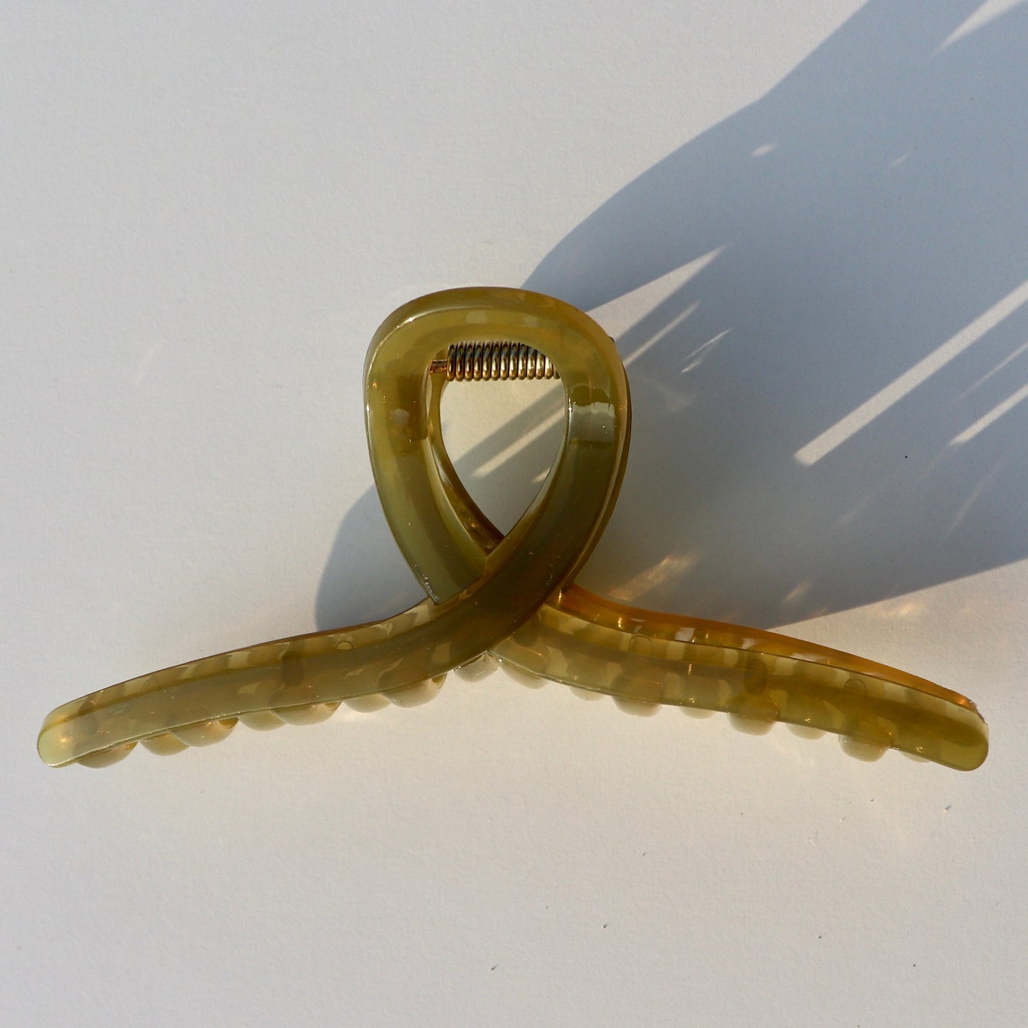 Clear twist Hair Clip