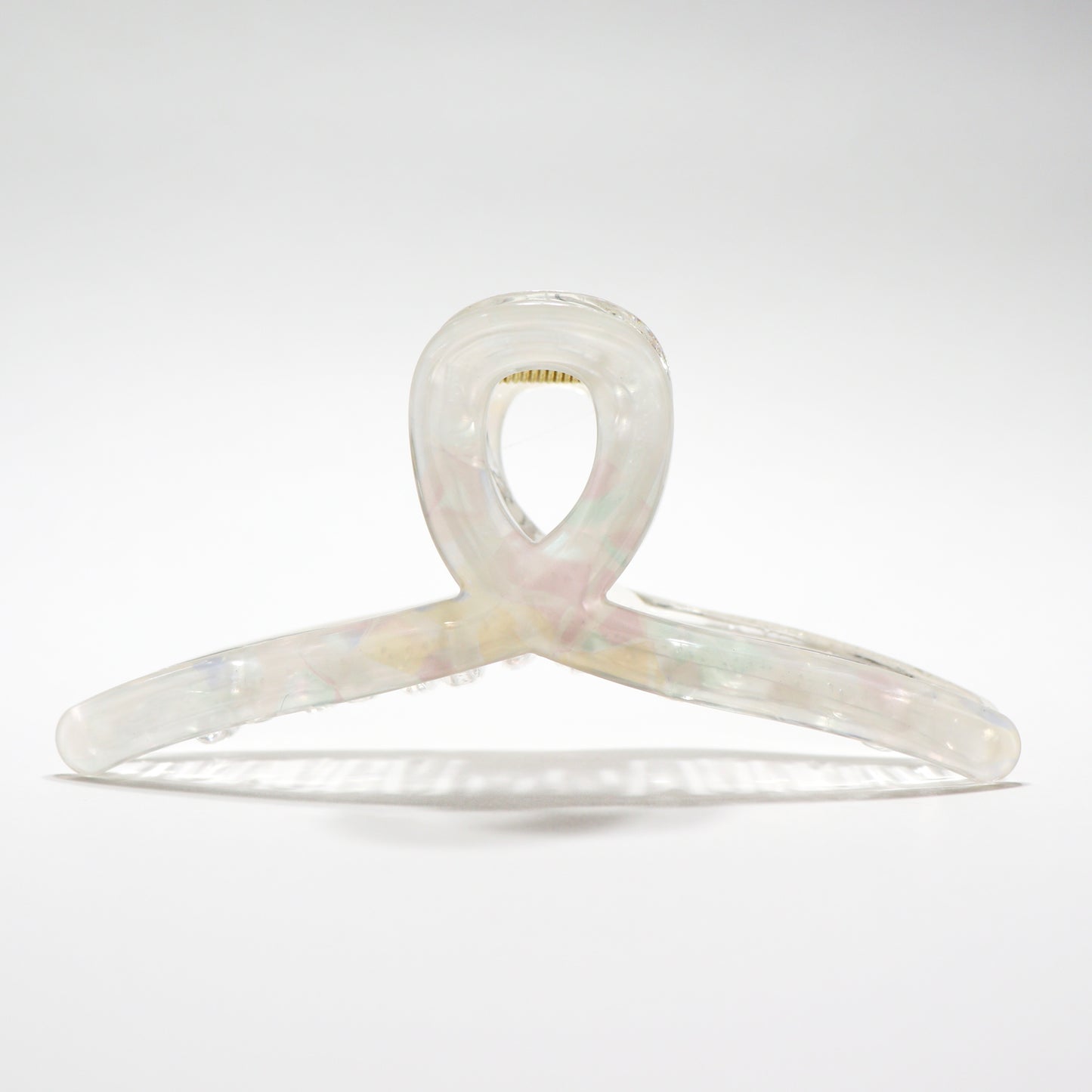 Opal Aura Twist Claw Clip
