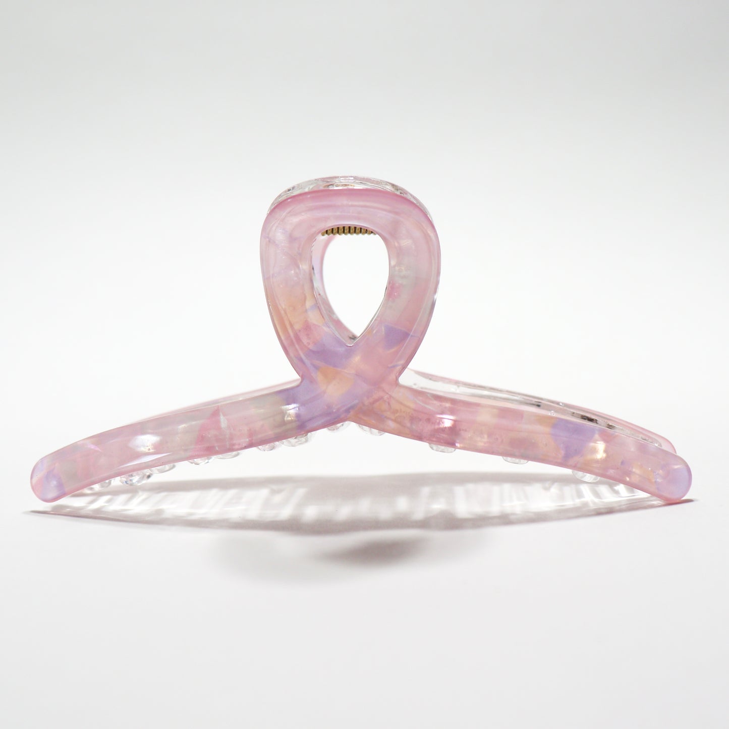 Opal Aura Twist Claw Clip