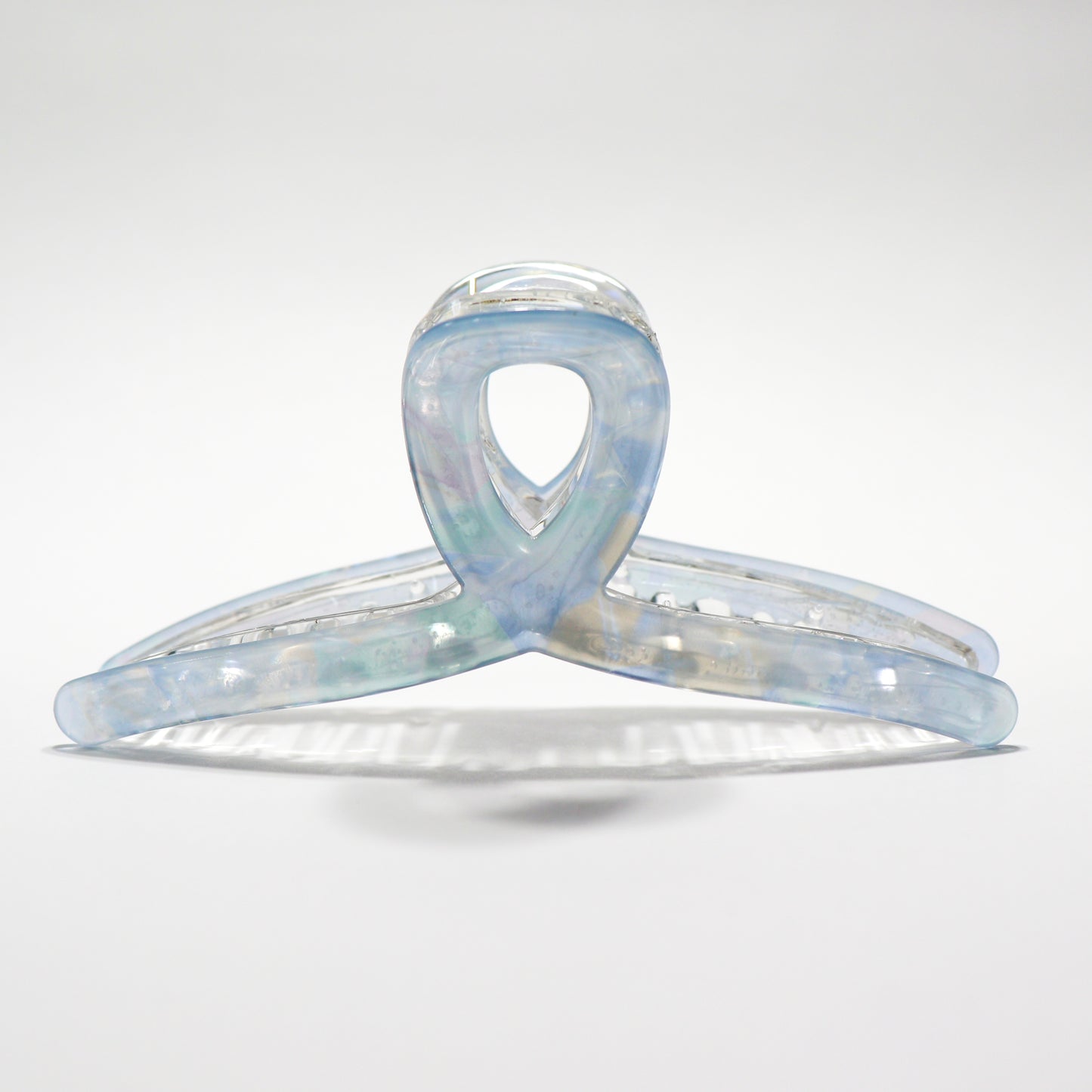 Opal Aura Twist Claw Clip