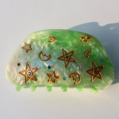 Pearlescent Starry Hair Clip