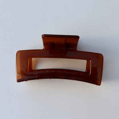 Clear Rectangle Hair Clip