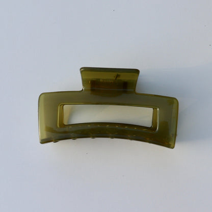 Clear Rectangle Hair Clip
