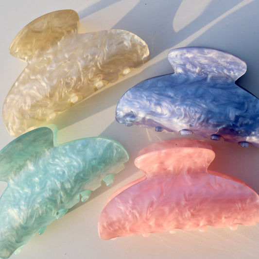 Pearlescent Pastel Hair Clip