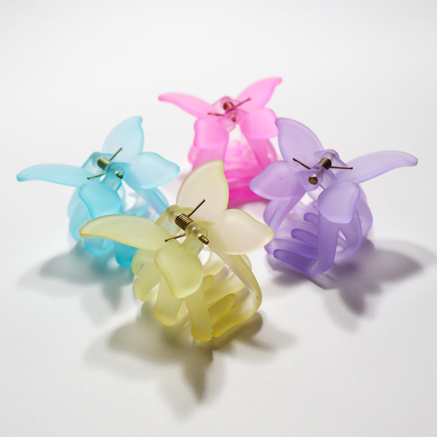 Candy Matte Butterfly Clips