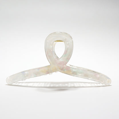 Opal Aura Twist Claw Clip
