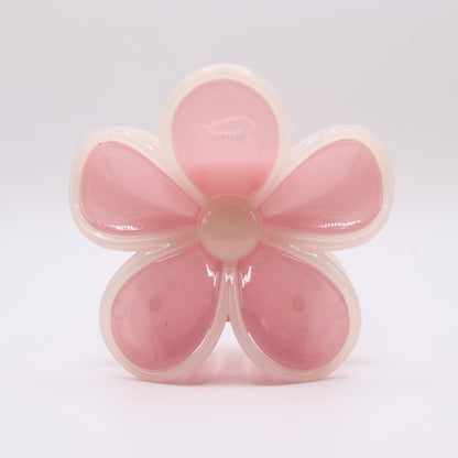 Jelly Daisy Flower Claw Clip