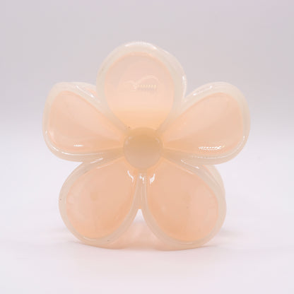 Jelly Daisy Flower Claw Clip