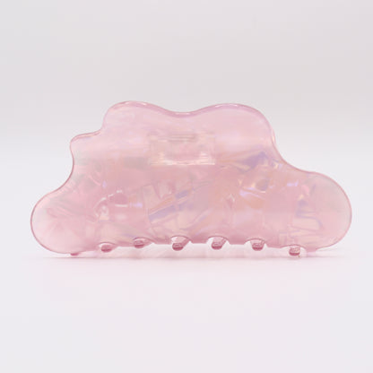 Opalescent Wavy Claw Clip