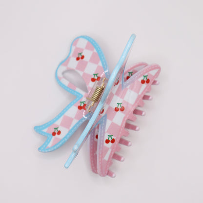 Cherry Picnic Bow Claw Cip
